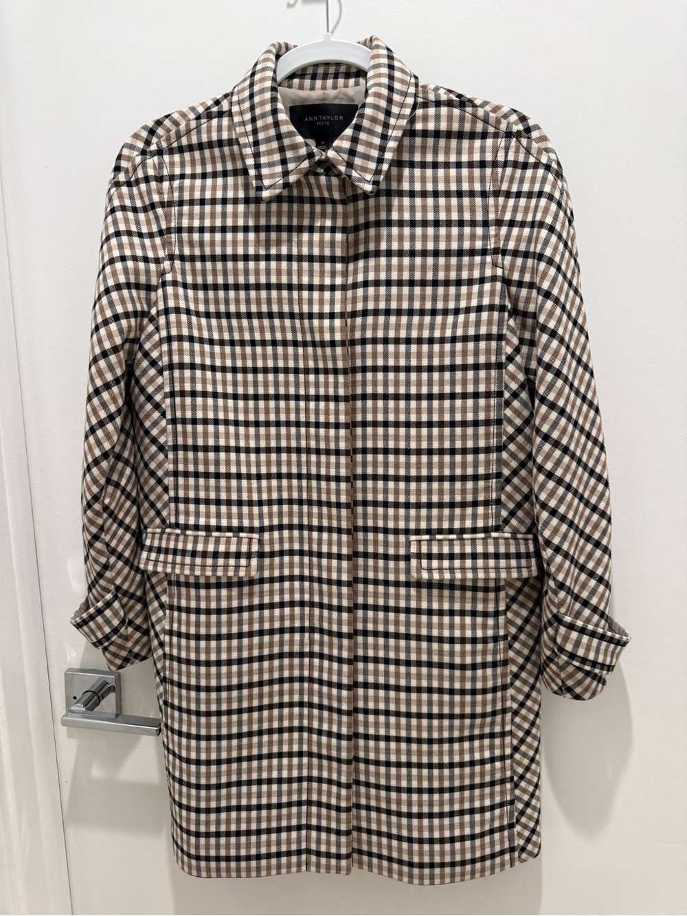 Ann Taylor Trench Coat Petite Small